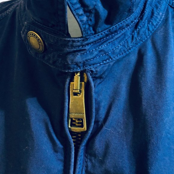 Burberry Brit | Fitted Navy Blue Jacket (size Medium) - Picture 5 of 12